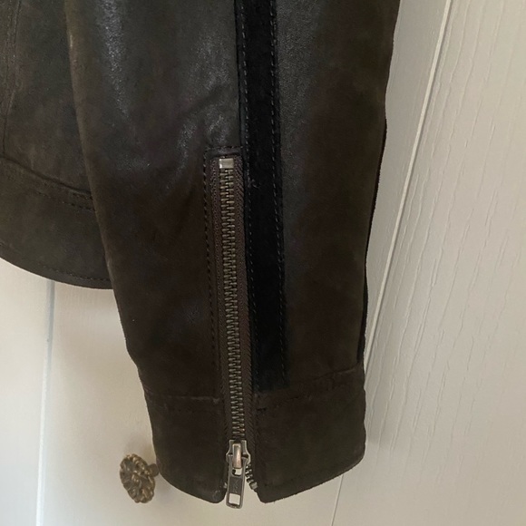 Danier Hooded Mens Leather Jacket (M) $50 - Picture 7 of 9